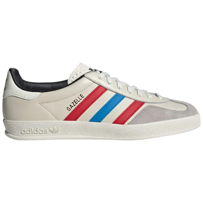 Adidas Originals Men's Cream/Scarlet Gazelle Indoor Sneakers, IE9091 (No Box)