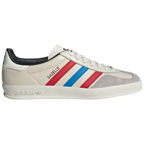 Adidas Originals Men's Cream/Scarlet Gazelle Indoor Sneakers, IE9091 (No Box)