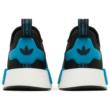 Adidas Men's Black/Active Teal NMD_R1 Sneakers, HQ4461 (No Box)