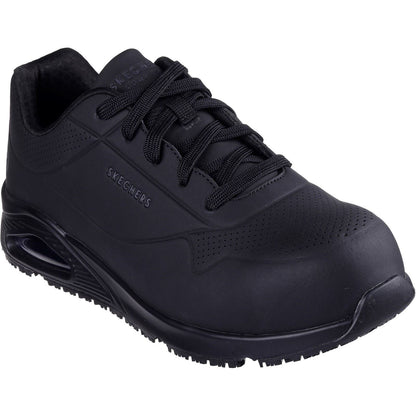 Men's Wide Fit Skechers 200177EC Uno Sr Doltin Safety Trainers