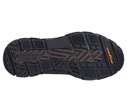 Men's Wide Fit Skechers 204454 Respected Boswell Waterproof Boots
