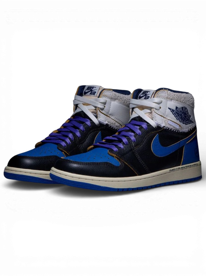 Jordan 1 Retro High OG SP Fragment X Union LA Sport Royal
