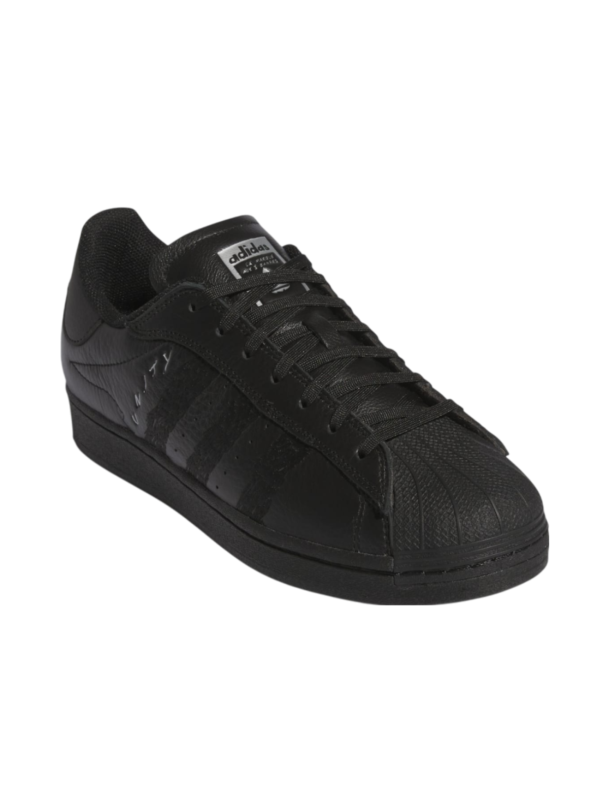 Adidas Originals Men's Black Superstar II Sneakers, ID8723