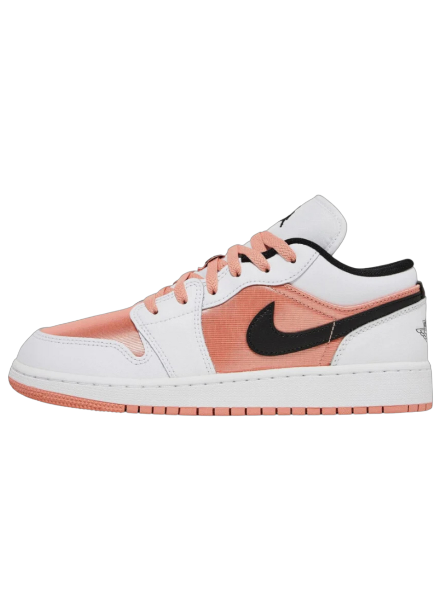 Air Jordan 1 Low White Light Madder Root (GS)