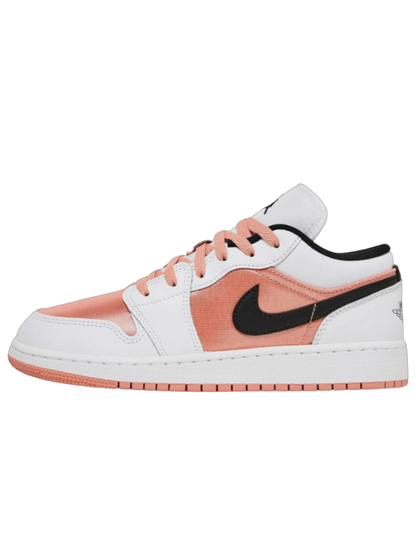 Air Jordan 1 Low White Light Madder Root (GS)