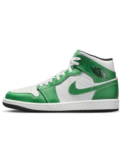 Air Jordan 1 Mid Lucky Green