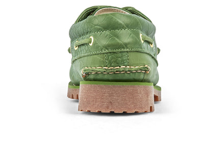 Timberland Authentic 3 Eye Lug - Medium Green Full Grain
