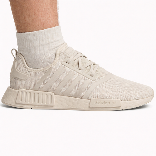 Adidas Originals Men's Cream NMD_R1 'Aluminium' Sneakers, IG0697 (No Box)