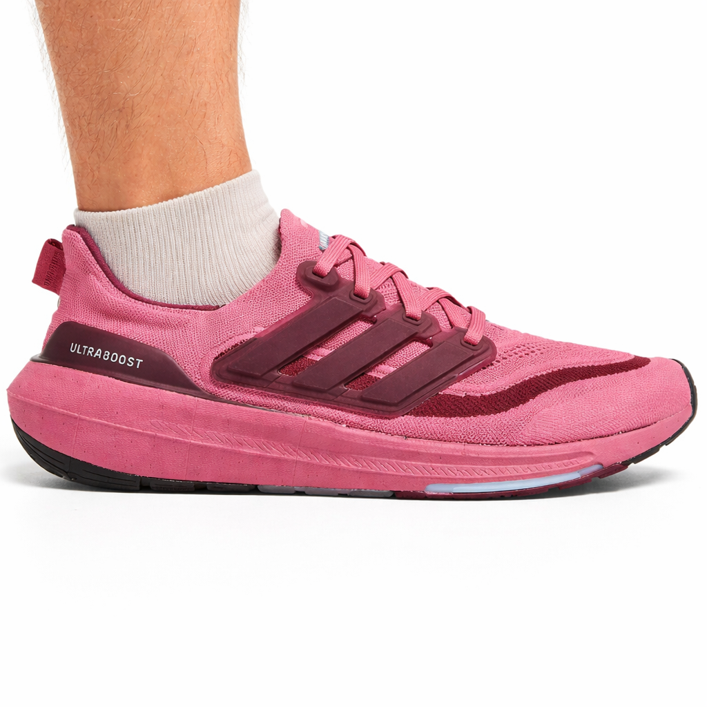 Adidas Men's Pink UltraBoost Light Sneakers, IG7953 (No Box)