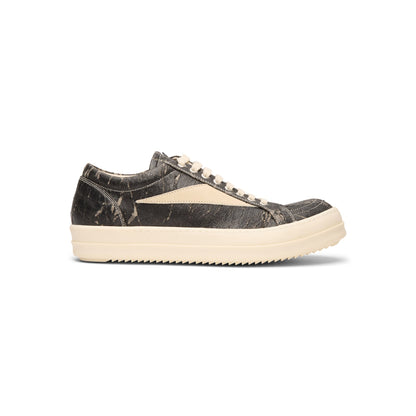 DRKSHDW DRKSHDW Vintage Sneaks (Black washed foil/Milk/Milk)