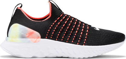 Women’s Nike React Phantom Run Flyknit 2 'Black Bright Mango'