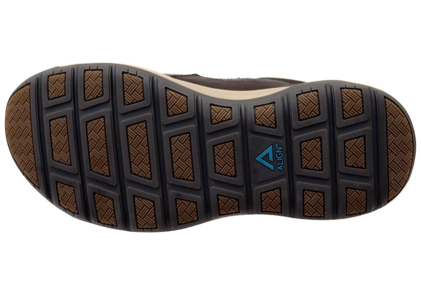Align Elliott Mens Supportive Leather Wide Fit Comfort Slip On Shoes