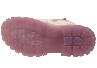 Grosby Kids Koko Lights Comfortable Girls Ankle Boots