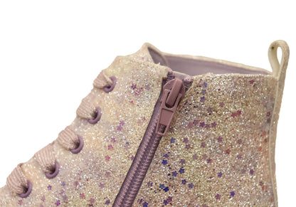 Grosby Kids Koko Lights Comfortable Girls Ankle Boots
