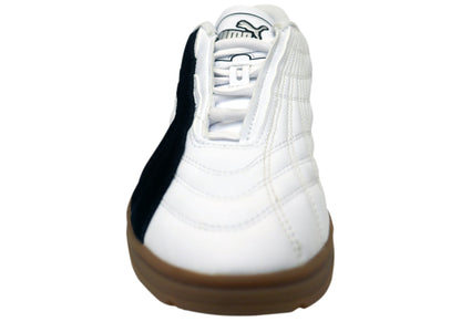 Puma Tifosi Calcio LS Mens Comfort Lace Up Casual Shoes White Black