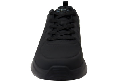 Skechers Mens BOBS Vision Air Comfortable Lace Up Shoes