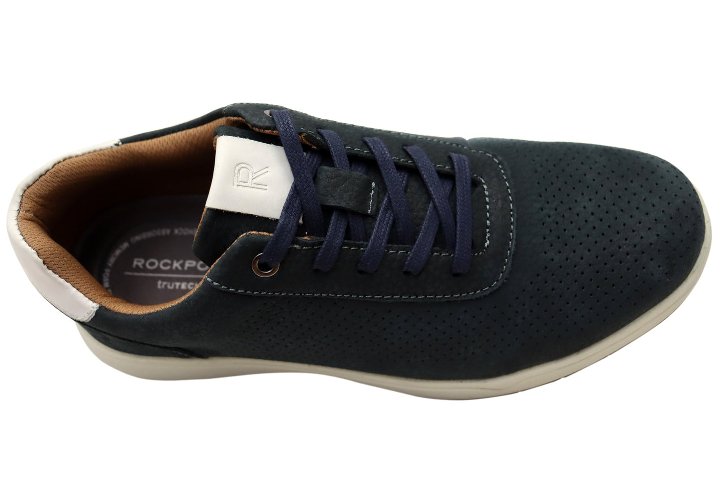 Rockport Zeppelin RO Mens Leather Comfortable Lace Up Shoes