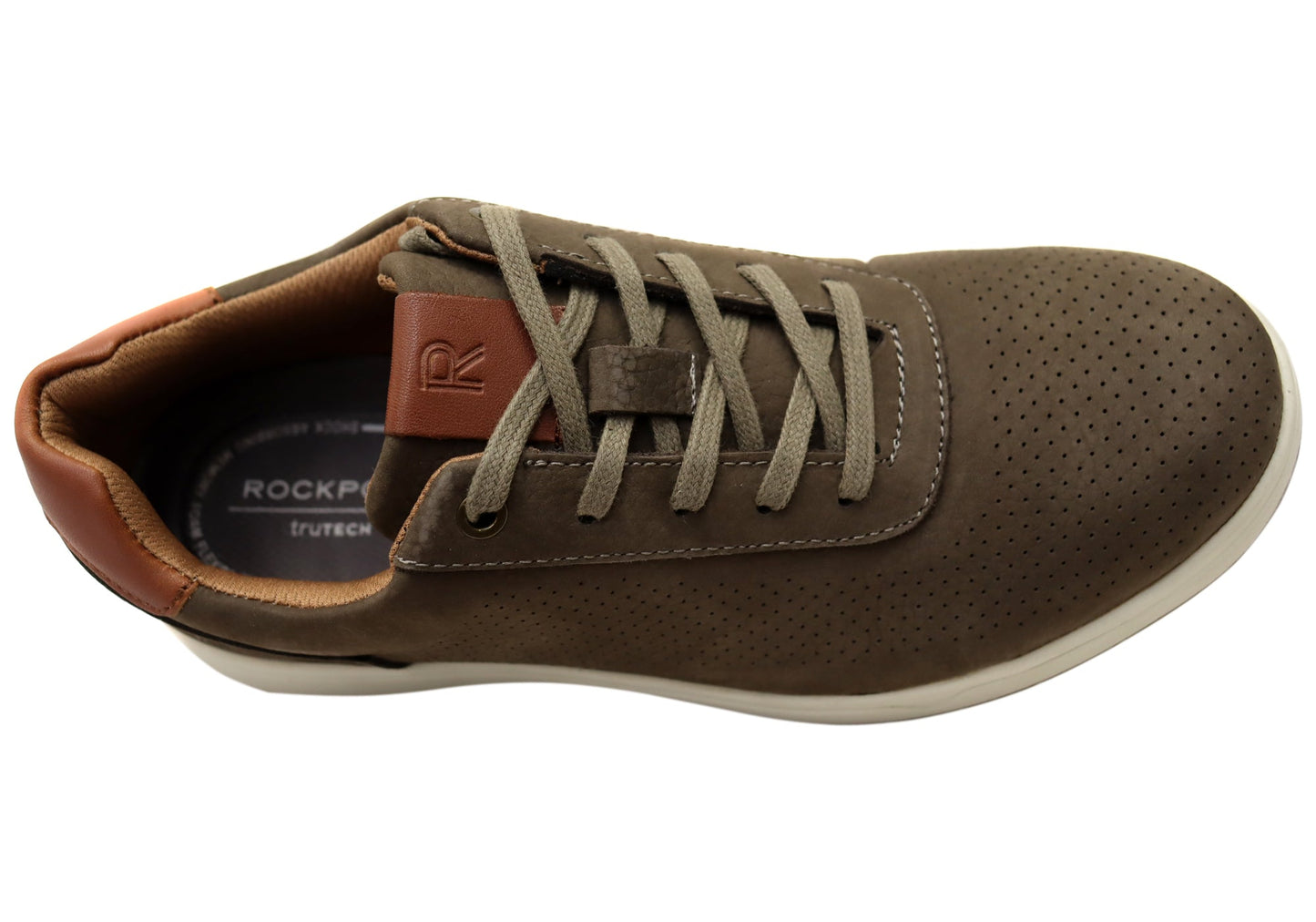 Rockport Zeppelin RO Mens Leather Comfortable Lace Up Shoes