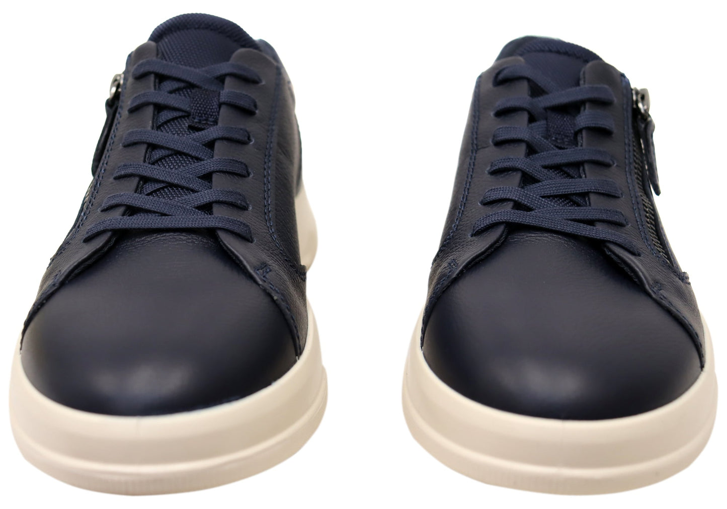 ECCO Move Womens Zip Lace Comfortable Sneakers