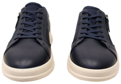 ECCO Move Womens Zip Lace Comfortable Sneakers