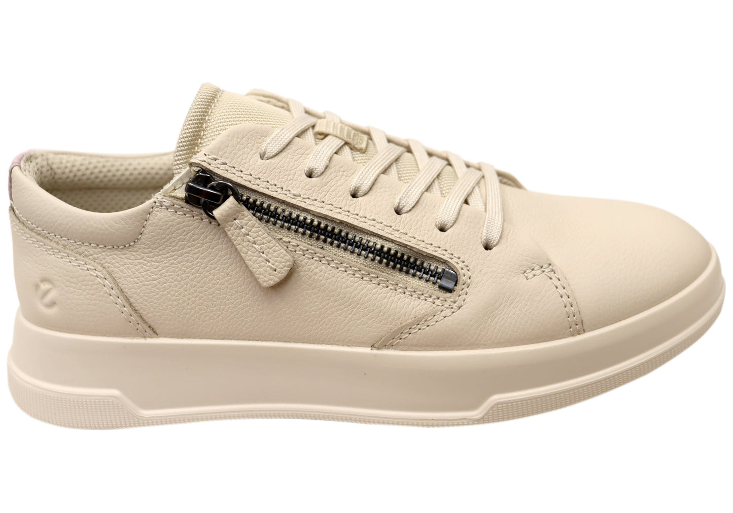 ECCO Move Womens Zip Lace Comfortable Sneakers