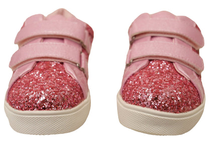 Grosby Angel Infant Toddler Junior Kids Girls Adjustable Strap Shoes