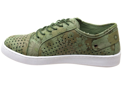 Cabello Comfort EG17P Womens Comfortable European Leather Casual Shoes