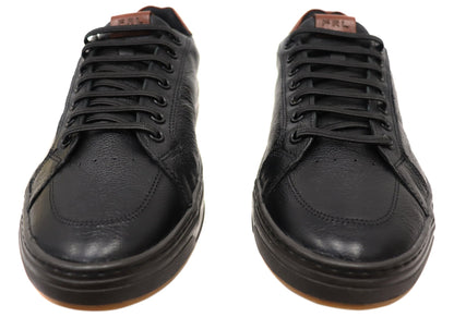 Ferricelli Foley Mens Comfortable Leather Casual Shoes Made In Brazil