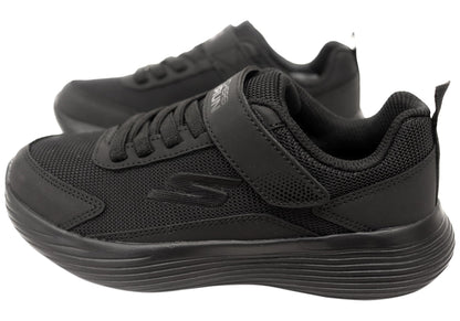 Skechers Kids GOrun 400 V2 Strarvo Comfortable Black Shoes