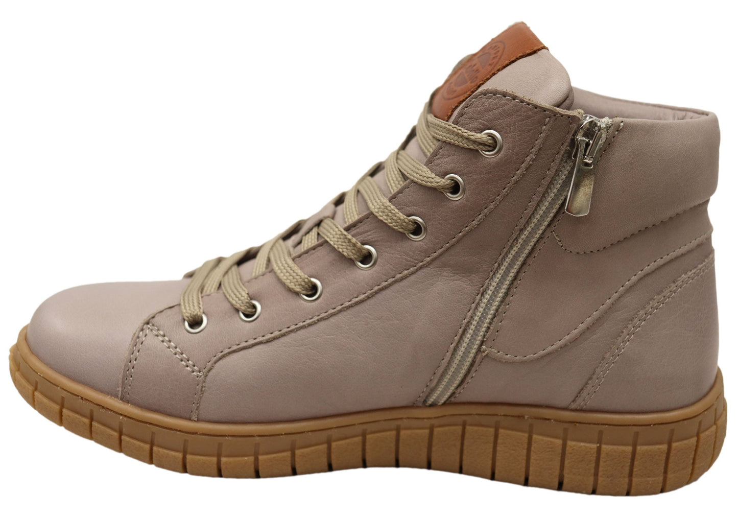 Cabello Comfort Reagan Womens Comfortable Leather European Ankle Boots