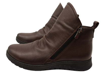 Cabello Comfort Express Womens Comfort Leather European Ankle Boots