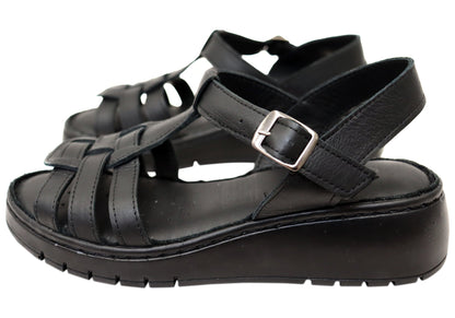 Orizonte Blairre Womens Comfortable European Leather Sandals