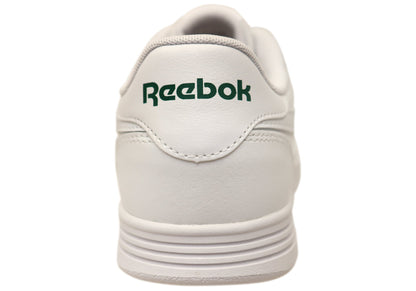 Reebok Court Advance Mens Comfortable White Lace Up Sneakers