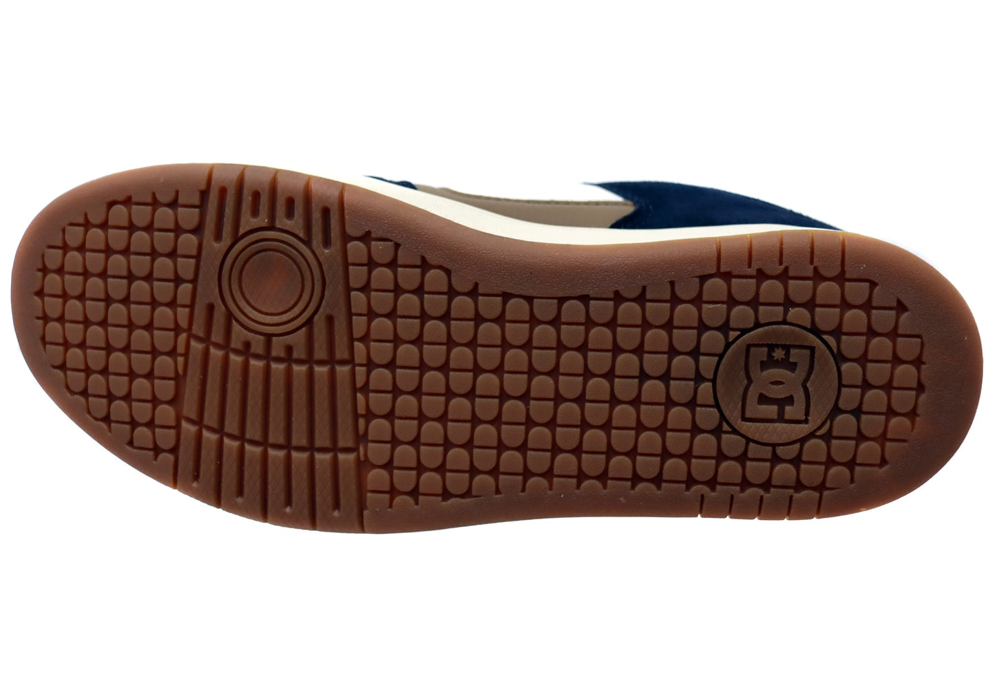 DC Shoes Mens Manteca 4 Comfortable Leather Shoes Tan Brown