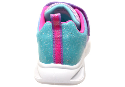 Skechers Kids S Lights Flicker Flash Ombre Dreamer Light Up Shoes