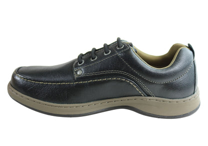Bradok Mens Classic Lace Comfortable Leather Shoes Made In Brazil