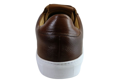 Savelli Gill Mens Comfort Leather Lace Up Casual Shoes Made In Brazil