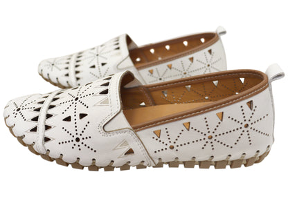 Orizonte Constance Womens European Comfortable Leather Shoes