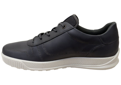 ECCO Mens Byway Comfortable Leather Casual Lace Up Shoes