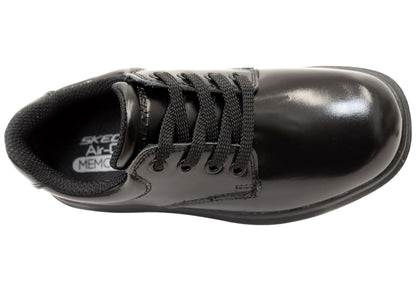 Skechers Unisex Kids Smooth Tracks Comfortable Lace Up School Shoes