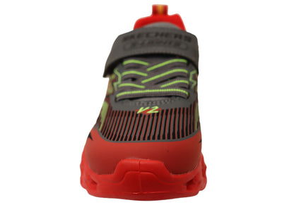 Skechers Kids Boys S Lights Vortex 2.0 Veltrox Comfortable Shoes