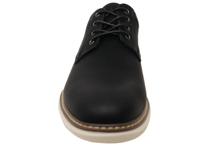 Nunn Bush By Florsheim Mens EE Extra Wide Chase Plain Ox Shoes