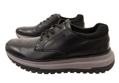 Align Burne Mens Supportive Leather Comfortable Lace Up Shoes