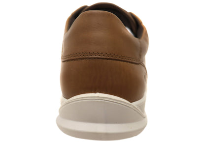 ECCO Mens Byway Comfortable Leather Casual Lace Up Shoes