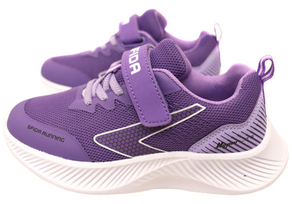 Sfida Kaleido Kids Girls Comfortable Adjustable Strap Athletic Shoes