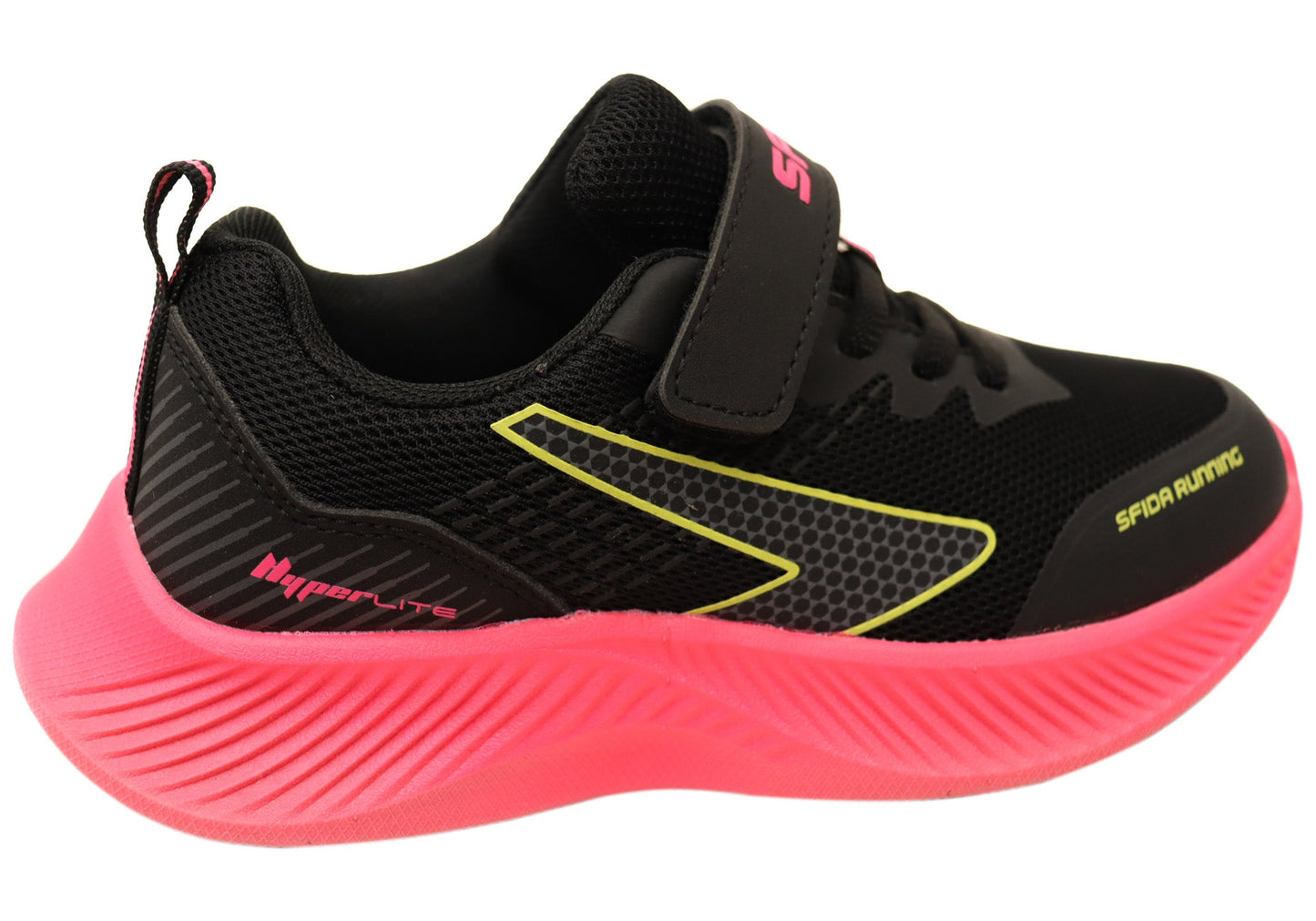 Sfida Kaleido Kids Girls Comfortable Adjustable Strap Athletic Shoes