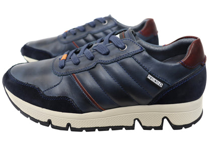Pikolinos Mens Ferrol M9U-6139 Comfort Leather Lace Up Casual Shoes