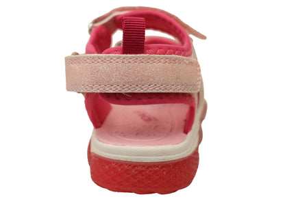 Koala Lights Lani Comfortable Girls Kids Light Up Sandals