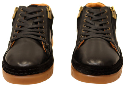 Cabello Comfort Wren Womens Leather Wide Fit Leather Casual Shoes