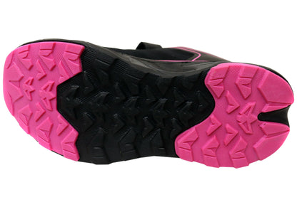Sfida Dash Kids Girls Comfortable Adjustable Strap Athletic Shoes